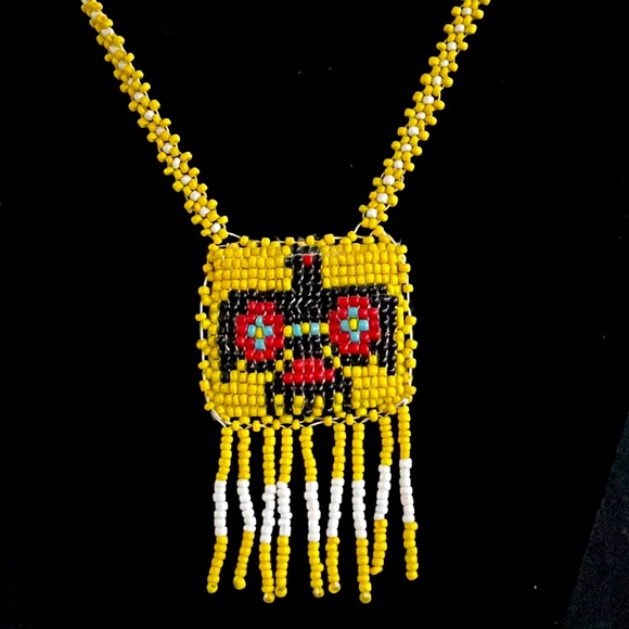 VTG Set 1970’s Thunderbird Necklace & Earrings - Picture 2 of 8